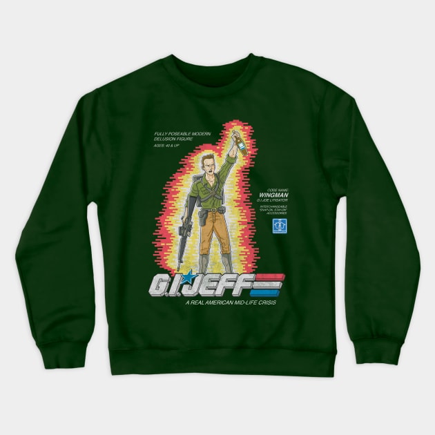 G.I. Jeff Crewneck Sweatshirt by blackhand